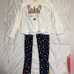 Girls Matching Christmas Set
